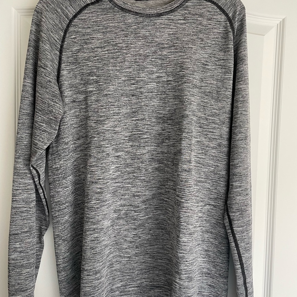 Lululemon mens long sleeve workout shirt.